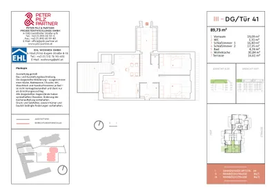 3-Zimmer-Wohnung mieten in Wien – 89,73 m², € 1.899 – Bild 22 von 27