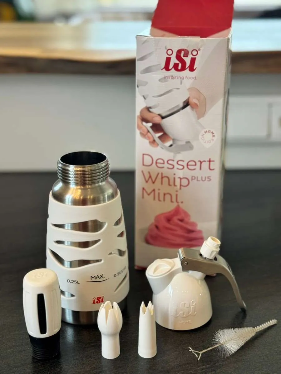 isi Dessert Whip Mini Sahnespender 250ml, € 25,- (5122 Hochburg-Ach)