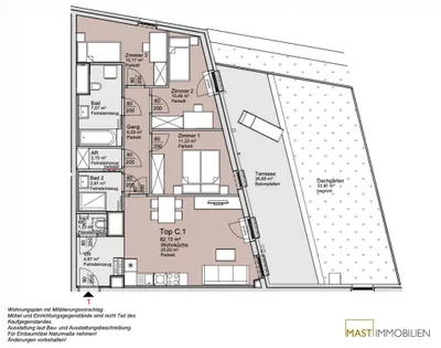4-Zimmer-Wohnung mieten in Wien – 82,13 m², € 1.950 – Bild 17 von 18