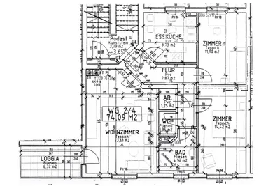 3-Zimmer-Wohnung mieten in Wiener Neustadt Land – 74,09 m², € 750 – Bild 2 von 9
