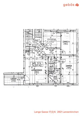 3-Zimmer-Wohnung mieten in Wiener Neustadt Land – 74,09 m², € 750 – Bild 9 von 9