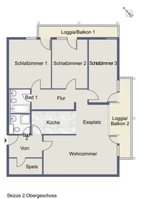 4-Zimmer-Wohnung kaufen in Sankt Johann im Pongau – 101,05 m², € 400.000 – Bild 7 von 7
