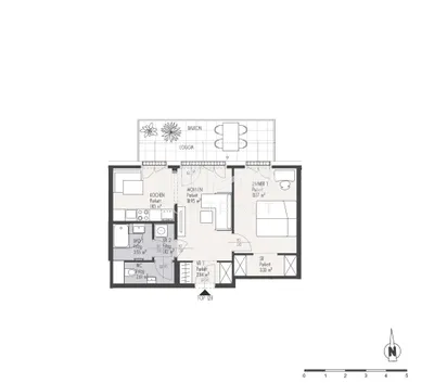 2-Zimmer-Wohnung kaufen in Wien – 48,1 m², € 369.000 – Bild 8 von 8