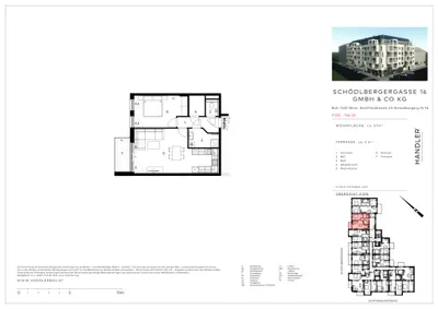 2-Zimmer-Wohnung mieten in Wien – 57 m², € 1.249 – Bild 13 von 13