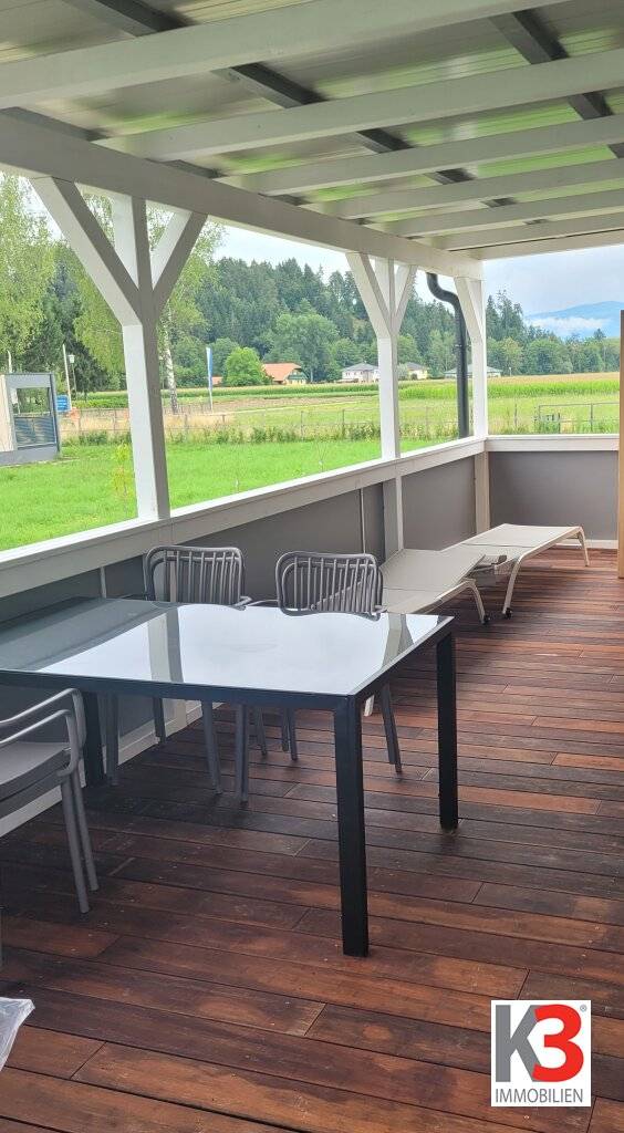 K3 - MODUL-HAUS DER EXTRAKLASSE. Wohnfläche 68 m², 2 Schlafzimmer, 40 m² Terasse. Ganzjahresnutzung möglich. Ferienregion Klopeinersee. – pohled 2