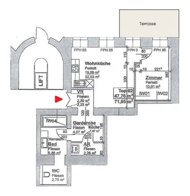 2-Zimmer-Wohnung mieten in Wien – 48 m², € 998 – Bild 15 von 15