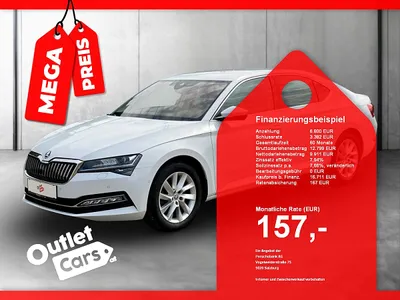 Skoda Superb 1.5 TSI Style Aut MATRIX+LED+LEDER+NAVI