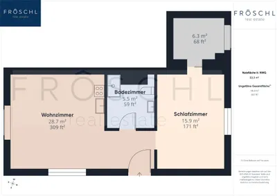 2-Zimmer-Wohnung kaufen in Innsbruck-Land – 53,3 m², € 239.850 – Bild 16 von 22