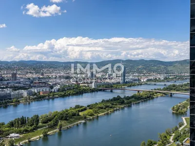 DC2 Tower: 44. Etage - Unendliche Aussicht. Ein Zuhause über Wien ERSTBEZUG