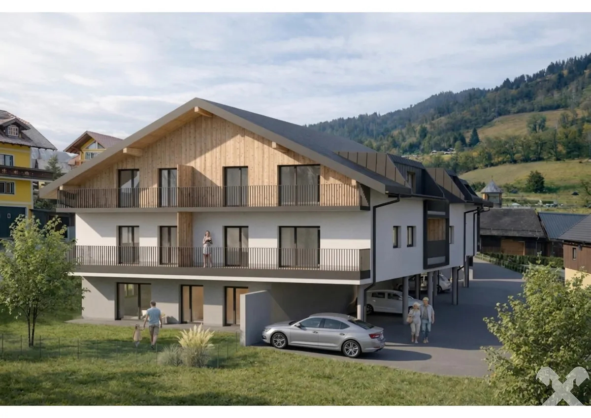 Modernes Wohn- und Geschäftshaus "Am Ennsboden" in Pruggern - Ansicht 2
