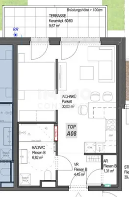 1-Zimmer-Wohnung kaufen in Grieskirchen – 42,6 m², € 201.631 – Bild 14 von 15