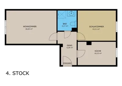 2-Zimmer-Wohnung kaufen in Wien – 53 m², € 220.000 – Bild 7 von 7
