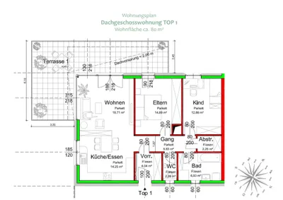 Wohnung mieten in Sankt Johann im Pongau – 80 m², € 1.400 – Bild 14 von 14