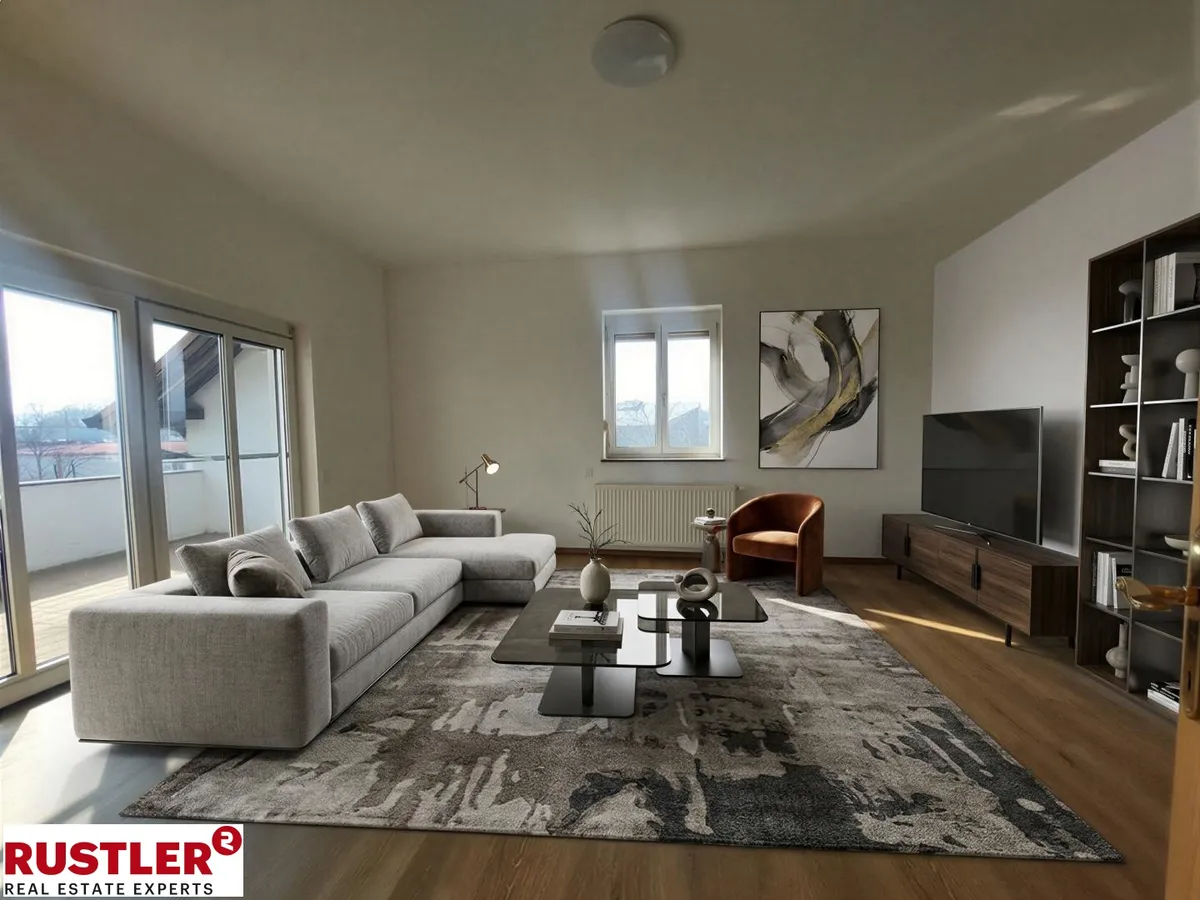 Helle 4-Zimmer Wohnung mit Terrasse - Ansicht 2