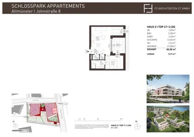 2-Zimmer-Wohnung kaufen in Gmunden – 49,99 m², € 395.000 – Bild 15 von 15