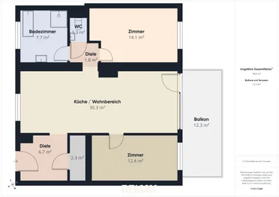 3-Zimmer-Immobilie mieten in Neusiedl am See – 79,61 m², € 1.130 – Bild 9 von 10