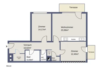 2-Zimmer-Wohnung kaufen in Graz – 74,24 m², € 299.000 – Bild 20 von 20