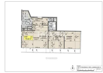 3-Zimmer-Wohnung kaufen in Wien – 76,22 m², € 649.000 – Bild 13 von 13