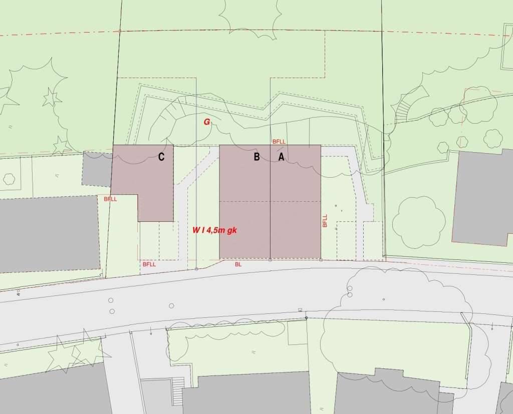 baugenehmigtes Wohnbauprojekt für 5 Familienhäuser in außergewöhnlicher Villen-Waldrandlage! Rundum - Natur pur!, Wien