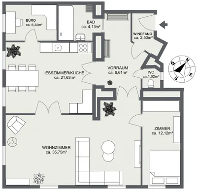 3-Zimmer-Wohnung kaufen in Wien – 92,13 m², € 420.000 – Bild 14 von 15
