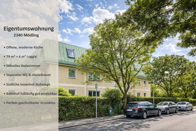 3-Zimmer-Wohnung kaufen in Mödling – 79,72 m², € 359.000 – Bild 1 von 19