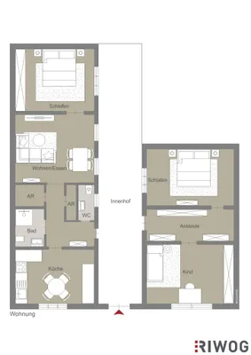 4-Zimmer-Haus kaufen in Bruck an der Leitha – 170 m², € 195.000 – Bild 21 von 21