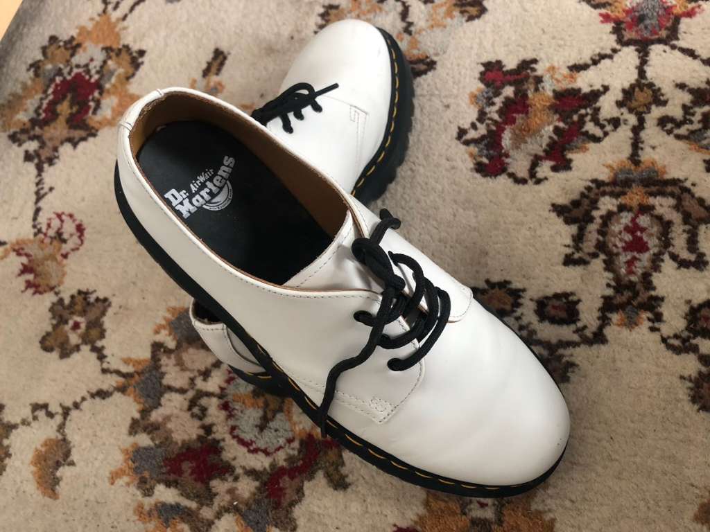 Dr martens 43 white hotsell