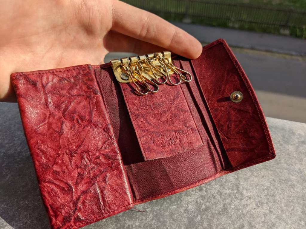 Orig. YSL YVES SAINT LAURENT Monogramm PORTEMONNAIE GELDBÖRSE WALLET cheapest ECHT LEDER