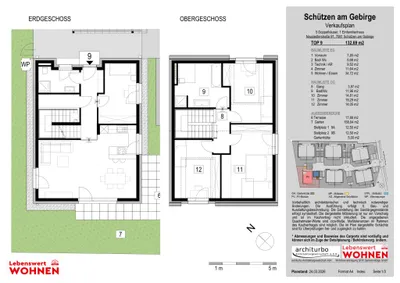 5-Zimmer-Haus mieten in Eisenstadt - Umgebung – 132,69 m², € 1.557 – Bild 5 von 7
