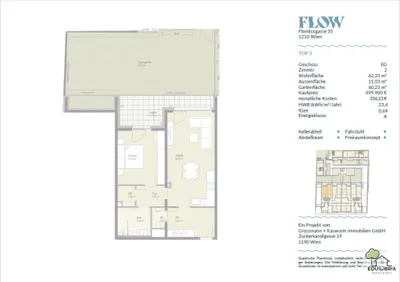 2-Zimmer-Wohnung kaufen in Wien – 62,33 m², € 499.900 – Bild 10 von 10