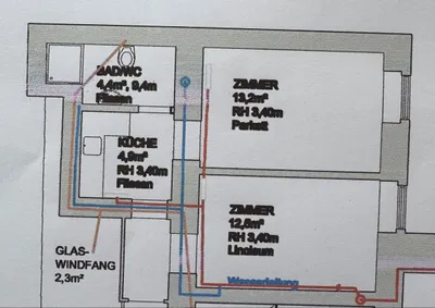 2-Zimmer-Wohnung mieten in Graz – 43 m², € 570 – Bild 3 von 6