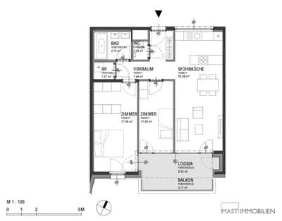 3-Zimmer-Wohnung kaufen in Wien – 78,21 m², € 488.000 – Bild 11 von 11