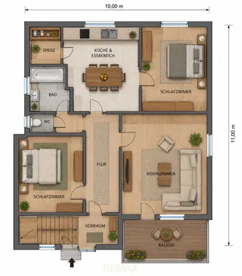 3-Zimmer-Haus kaufen in Güssing – 78 m², € 169.000 – Bild 10 von 24