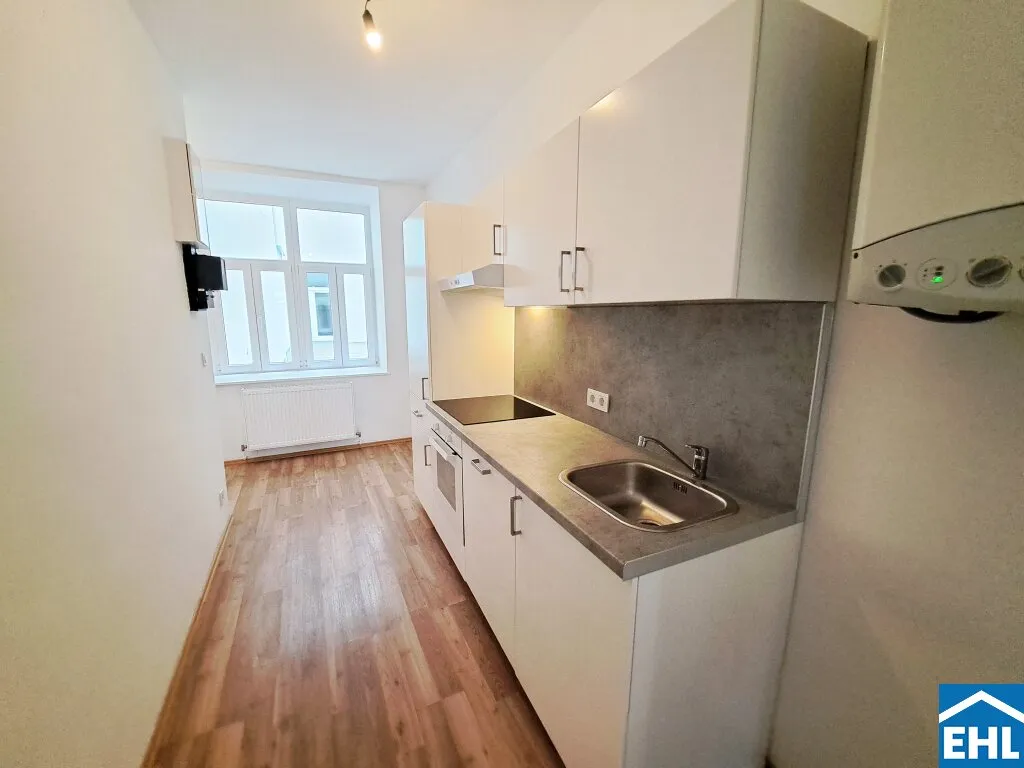 Innenhofruhelage Nähe Schlachthausgasse: Charmante 1,5 Zimmerwohnung - Ansicht 3