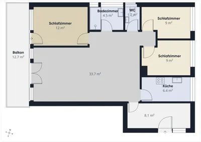 4-Zimmer-Wohnung mieten in Dornbirn – 84 m², € 1.513 – Bild 14 von 14