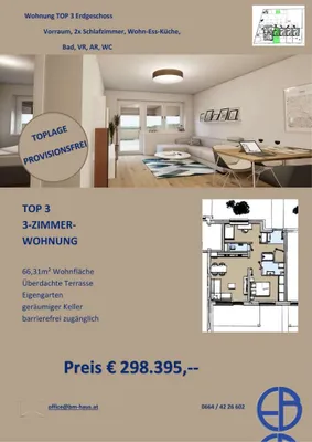 1-Zimmer-Wohnung kaufen in Wolfsberg – 64,21 m², € 288.945 – Bild 6 von 13