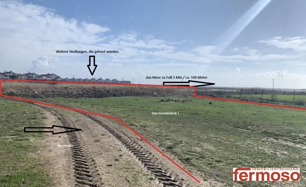 Traumhaftes 4000m² Grundstück in Enez, Türkei - Ihr neuer Rückzugsort für 200.000 EUR! - Ansicht 3
