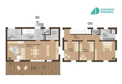 4-Zimmer-Haus kaufen in Graz-Umgebung – 116 m², € 569.000 – Bild 14 von 14