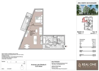 2-Zimmer-Wohnung kaufen in Wien – 64,96 m², € 395.000 – Bild 21 von 21
