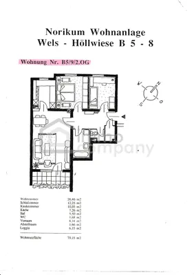3-Zimmer-Wohnung kaufen in Wels – 79,15 m², € 215.000 – Bild 7 von 8