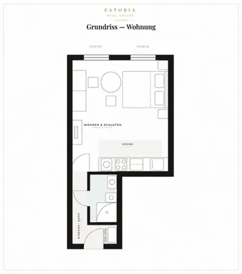 1-Zimmer-Wohnung kaufen in Wien – 30 m², € 167.000 – Bild 7 von 7