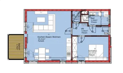 2-Zimmer-Wohnung mieten in Weiz – 60,28 m², € 762 – Bild 8 von 8