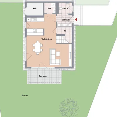 4-Zimmer-Haus kaufen in Graz-Umgebung – 107 m², € 528.580 – Bild 8 von 9