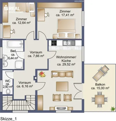 7-Zimmer-Haus kaufen in Baden – 222 m², € 749.000 – Bild 15 von 18