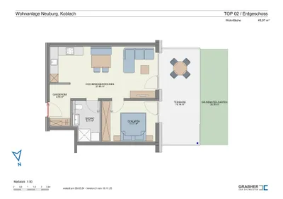 2-Zimmer-Wohnung kaufen in Feldkirch – 48,97 m², € 354.000 – Bild 10 von 10