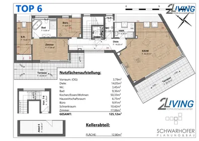3-Zimmer-Wohnung kaufen in Wien – 125 m², € 1.099.000 – Bild 20 von 21