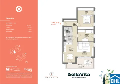 Immobilie kaufen in Wiener Neustadt – 81,7 m², € 298.000 – Bild 11 von 11