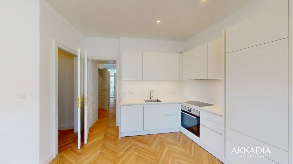 Moderne 2-Zimmer-Wohnung mit großzügiger Wohnküche und Terrasse - Ansicht 3