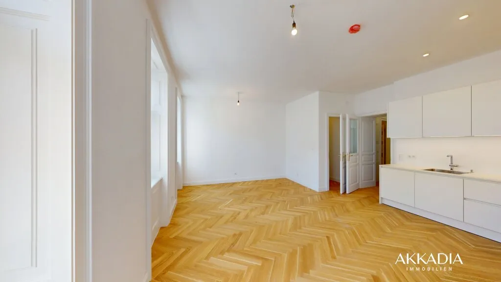 Moderne 2-Zimmer-Wohnung mit großzügiger Wohnküche und Terrasse - Ansicht 2