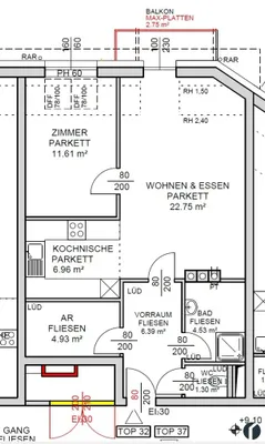 2-Zimmer-Wohnung mieten in Tulln – 59,4 m², € 949 – Bild 8 von 9
